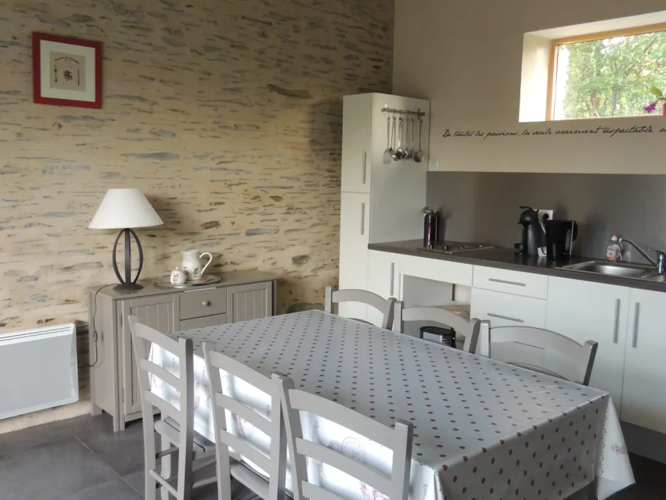 Gîte kitchen